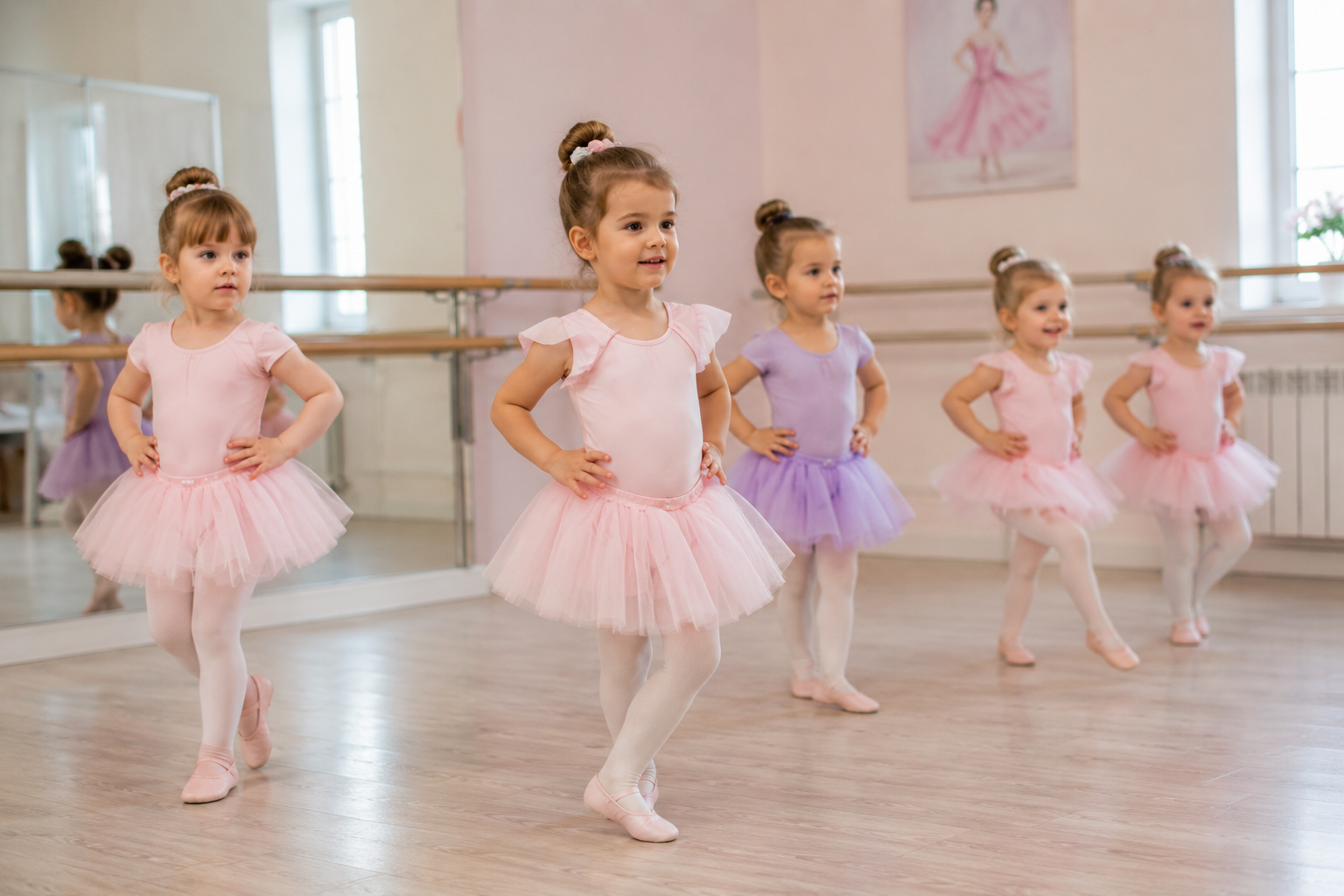 Balet pentru copii mici 2-5 ani Victoria Dance Academy București